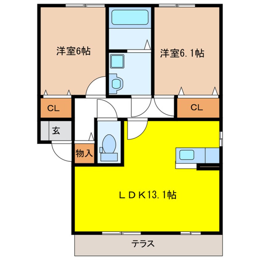 間取図 サンライズ