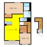 FeliceⅢ 2LDKの間取り