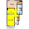 グラン　ソレイユⅠ 1LDKの間取り