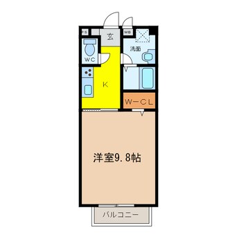 間取図 ディアコート　ハピネス