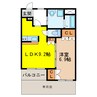ソラーク 1LDKの間取り