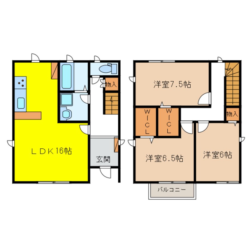 間取図 石原瀬一丁目貸家