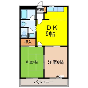 間取図 サンメゾン25