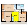ヴィラナリー安八　Ｂ 3DKの間取り