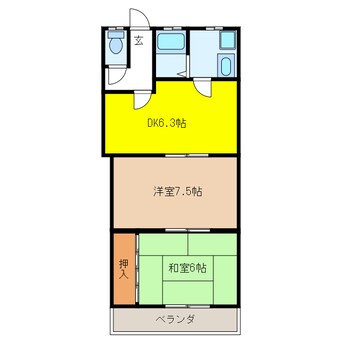 間取図 宮脇マンションⅡ