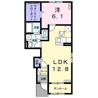 間取図 グランド　ロディーⅠ