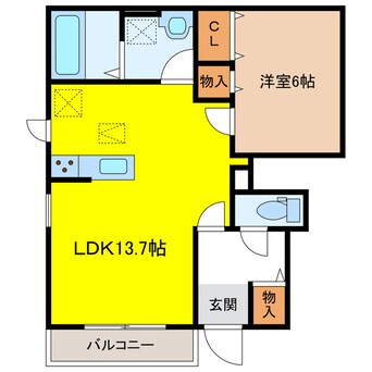 間取図 フォロ・ロマーノ　A