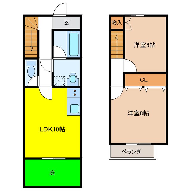 間取り図 ２１ウイング　