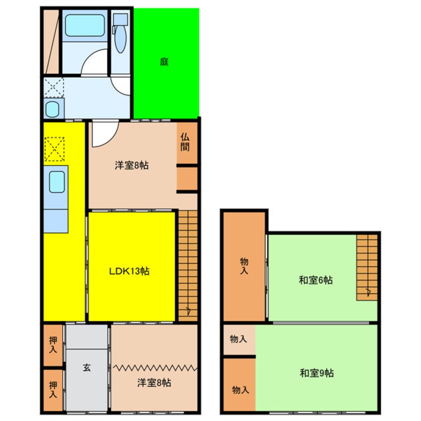 間取図 ドマーニ羽島