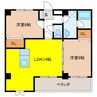 ラ・パルテンツァ 2LDKの間取り