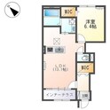 porte-bonheur（ポルト・ボヌール）の間取図