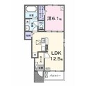カーサ　セレーナ　Ⅱの間取図