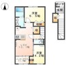 South　Garden　Ⅱ 2LDKの間取り