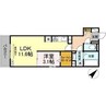 Grand Felicia(グランフェリシア) 1LDKの間取り