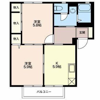 間取図 ハシマ．T．ハウス