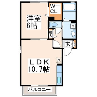 間取図 フローラ武蔵ヶ丘