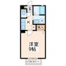 プレールラピエス 1Kの間取り