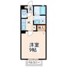 プレールラピエス 1Kの間取り
