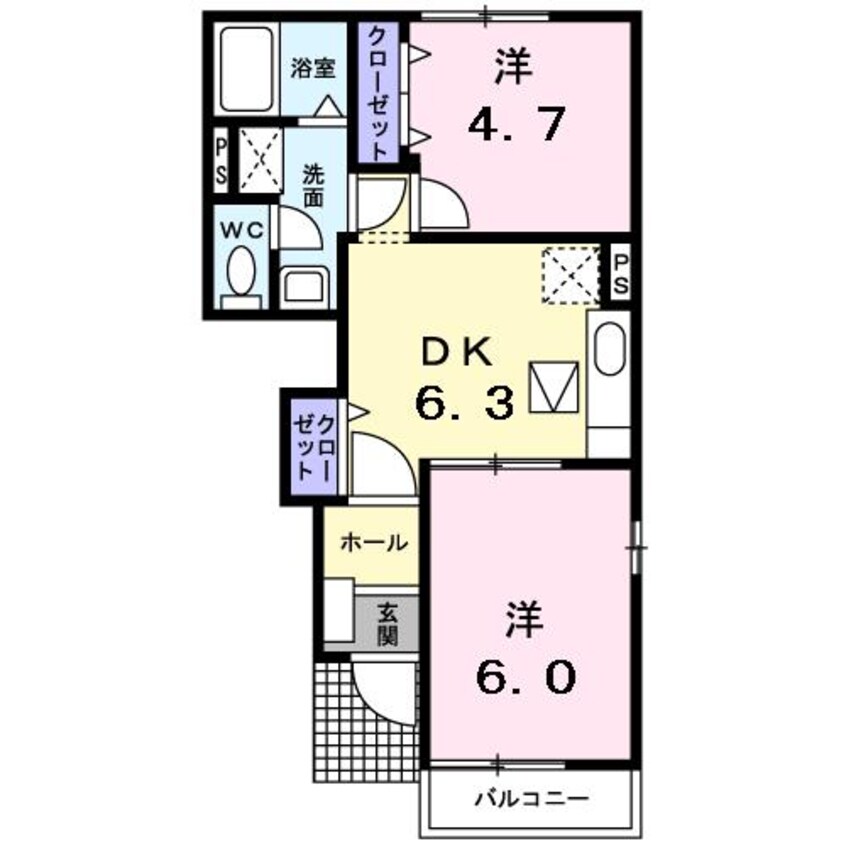 間取図 モンブラン