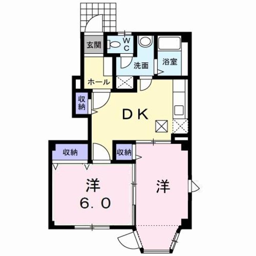 間取図 アビデ八久保