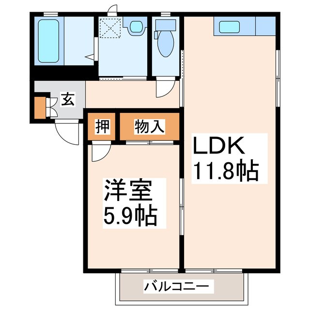 間取り図 フォーレス向日葵