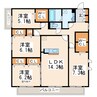 産交バス（熊本市）/御領 徒歩4分 2階 築11年 4LDKの間取り