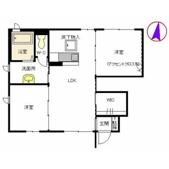 間取図 ヴェルドミール