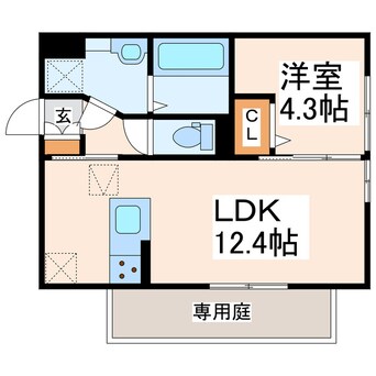 間取図 ボナール・三ツ石