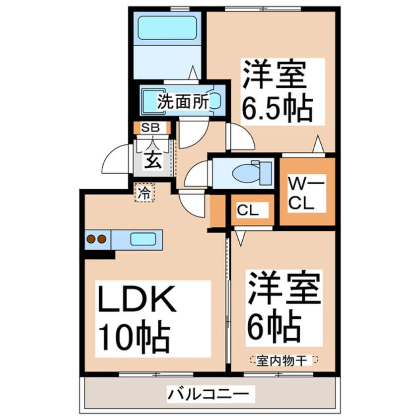 間取図 サンハイム須屋