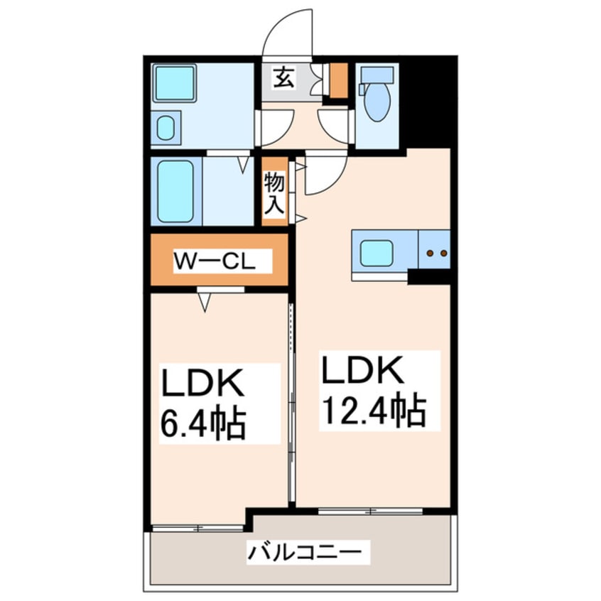 間取図 エレイネ須屋