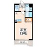 はなみずき・M 1Kの間取り