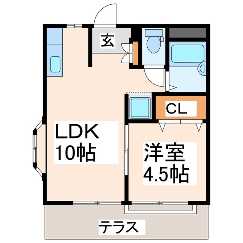 間取図 神山ハイツⅤ