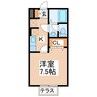 グレース 1Kの間取り