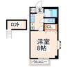 サンシャインハイツ 1Kの間取り