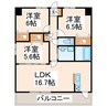 SQUARE菊陽 3LDKの間取り