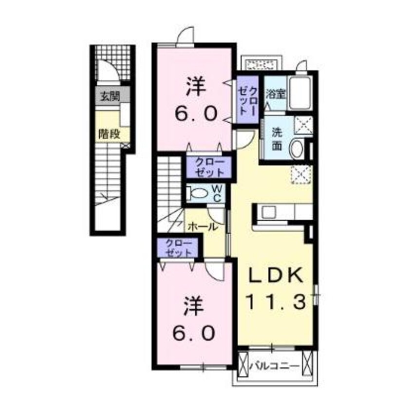 間取図 レジデンススクエアＡ・Ｂ・Ｃ