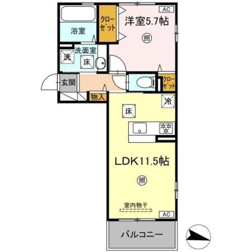 間取図 Maison Bonheur（メゾン　ボヌール）