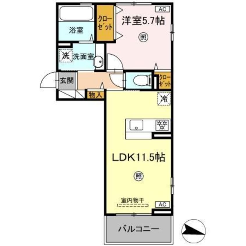 間取図 Maison Bonheur（メゾン　ボヌール）