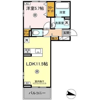 間取図 Maison Bonheur（メゾン　ボヌール）