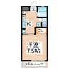 Ｔ・Ｍコーポ 1Kの間取り