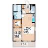 モナリエ幾久富 1LDKの間取り