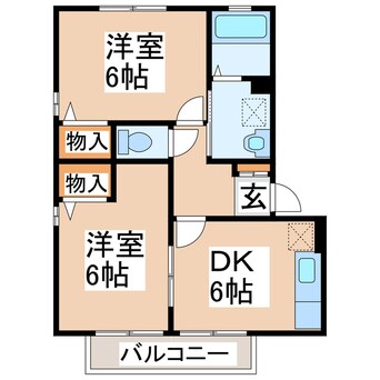 間取図 プレミール乙姫