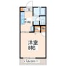コンフォート（菊陽町新山） 1Kの間取り