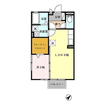 間取図 エスポワール東山