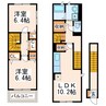 ニュー・ガジュマル 2LDKの間取り