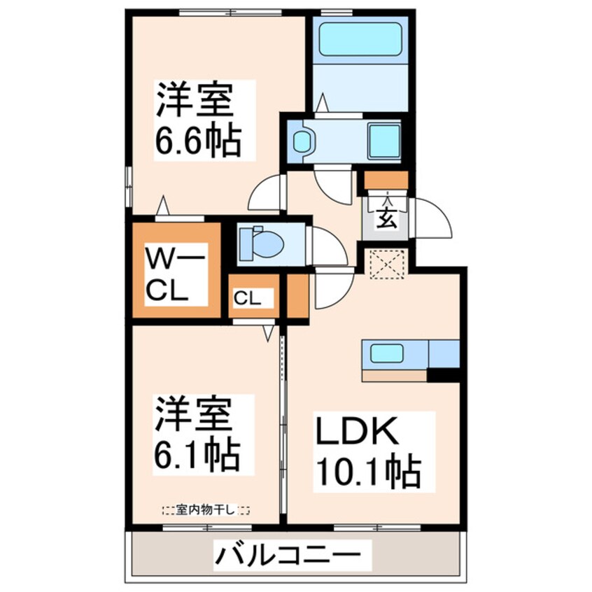 間取図 アビテボナール