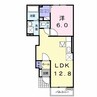 グリーンT’Ｓ　ＡＢＣ 1LDKの間取り