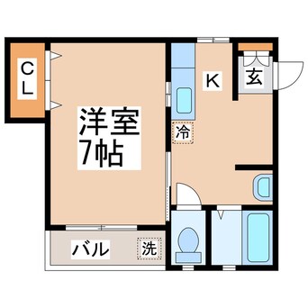 間取図 サンライズ吉富