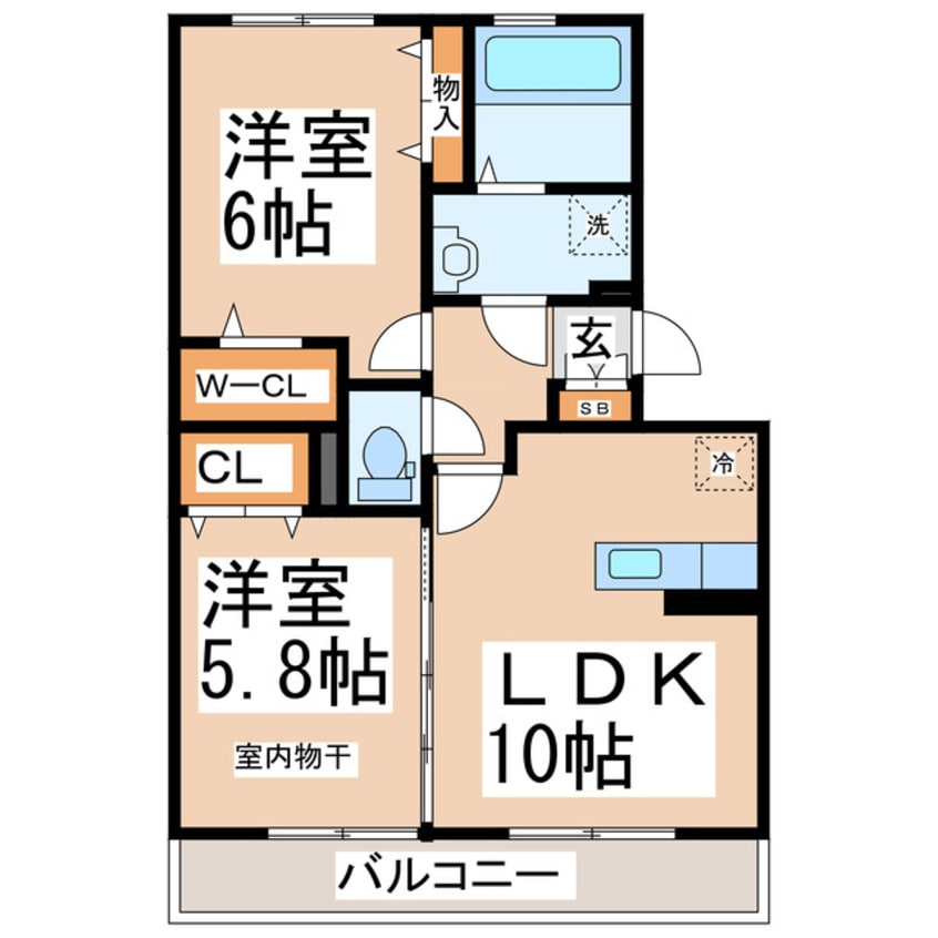 間取図 エスペランサNOZOMI