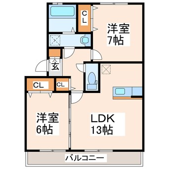 間取図 エスペラール